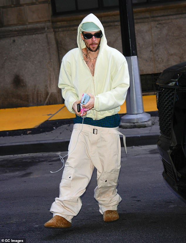 In his posts Friday on Instagram, the singer admitted his 'selfishness' and other flaws, asking for God's help; Pictured in New York City in February