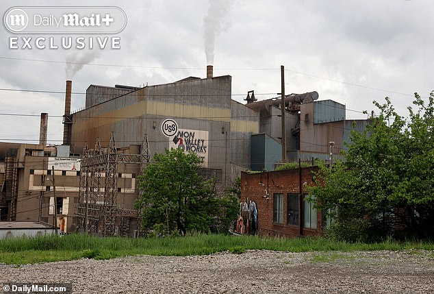 The Edgar Thomson steel plant - which belches out smoke from multiple chimneys 24 hours a day – dominates Braddock. The Fettermans live in a former Chevy dealership directly across the street