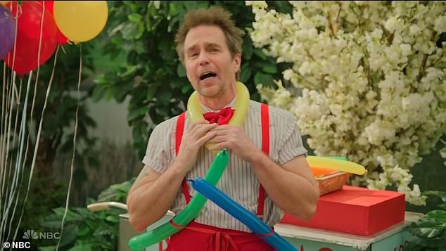Sam Rockwell earned applause for his cameo as a balloon salesman who also serves as a narrator of sorts, warning the audience that 'Cinderella rules' do not apply in reality