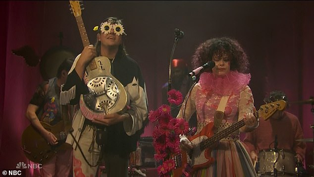 Arcade Fire were the musical guests on this weekend's episode of Saturday Night Live - the sixth time they have filled the coveted position
