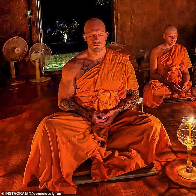 After hitting rock bottom in 2018, he said he visited iMONASTERY in Chiang Mai, Thailand, where he spent a month living like a monk with no phone or music