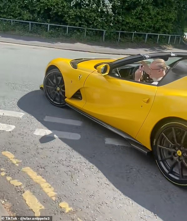 This is the eighth luxury car which the Manchester City star has added to his collection