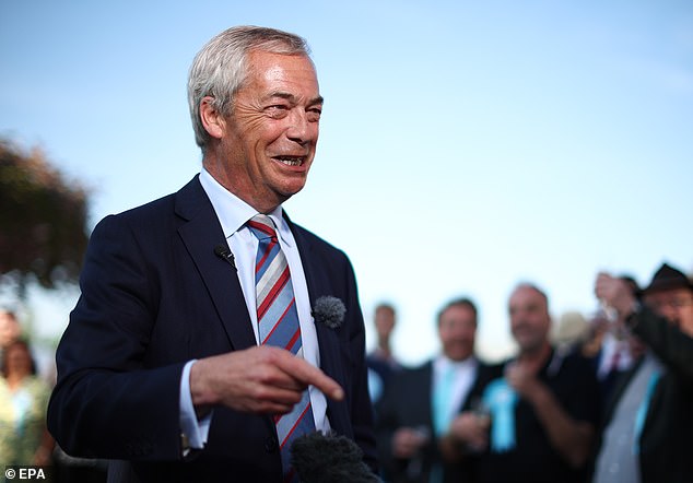 The main parties are responding to the surge by Nigel Farage's (pictured) Reform