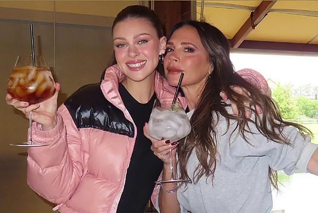 From the get go Nicola and Victoria found themselves caught in feud rumours after Nicola chose not to wear the former Spice Girl's wedding dress