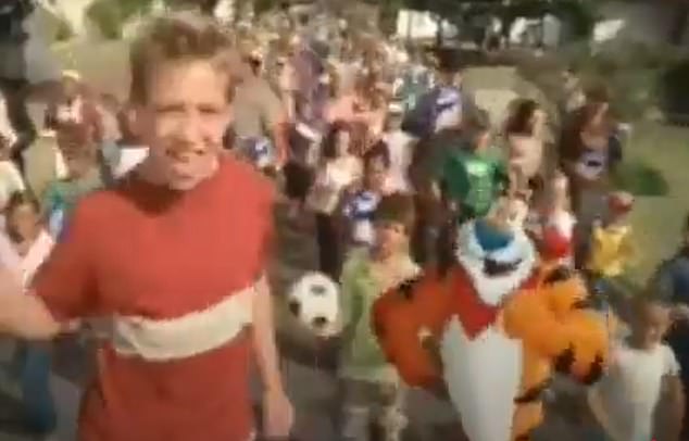 In the years after the Kellogg's commercial (pictured) aired, the actor was relentlessly bullied online for the slightly irritating ad - and a series of similarly vitriolic rumours began circulating about him