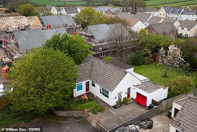 Martine and her husband moved to South Molton's Parklands estate in Devon in 1992