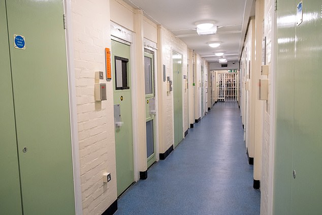 The SC at HMP Frankland is located along a narrow corridor, described by inspectors as 'small and cramped'