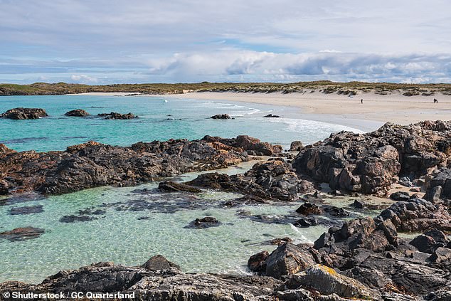 The Isle of Tiree's 'beautiful beaches provide miles of potential sandcastles and gently sloping paddling pools' says the tourist board