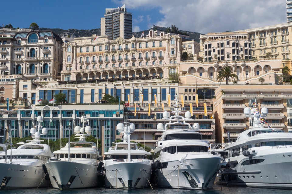 Monte Carlo, Monaco - September 23, 2015: Superyachts at the Monaco Yacht Show.