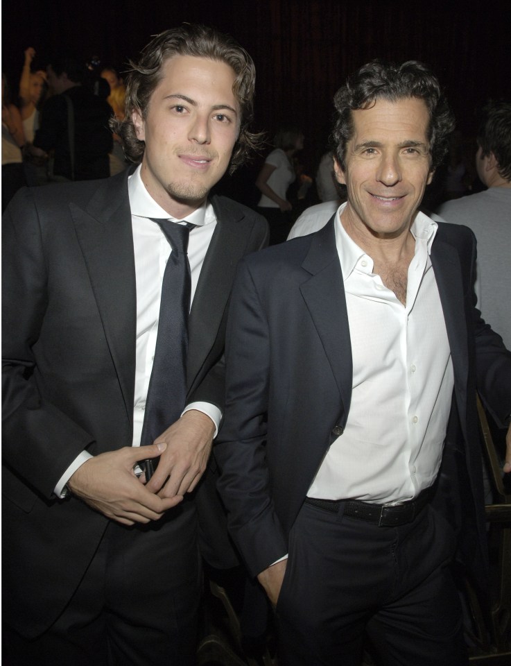Harry Morton and Peter Morton at an event.