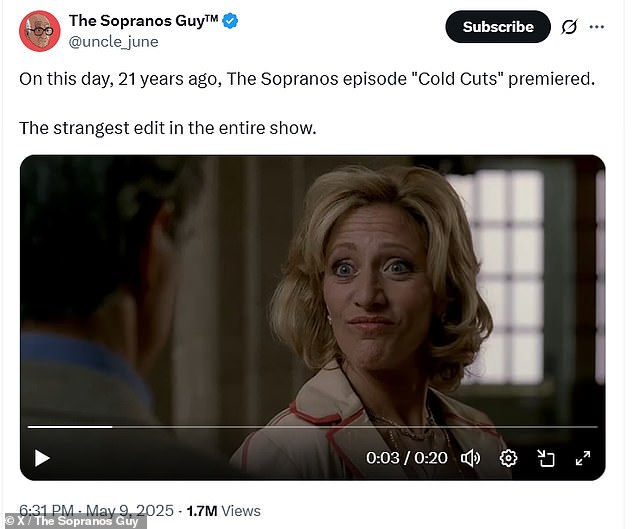 The post, shared by X user The Sopranos Guy, has racked up thousands of likes and hordes of perplexed comments