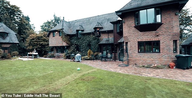 Hall claimed his children had earlier been upset by the honking of car horns outside his property
