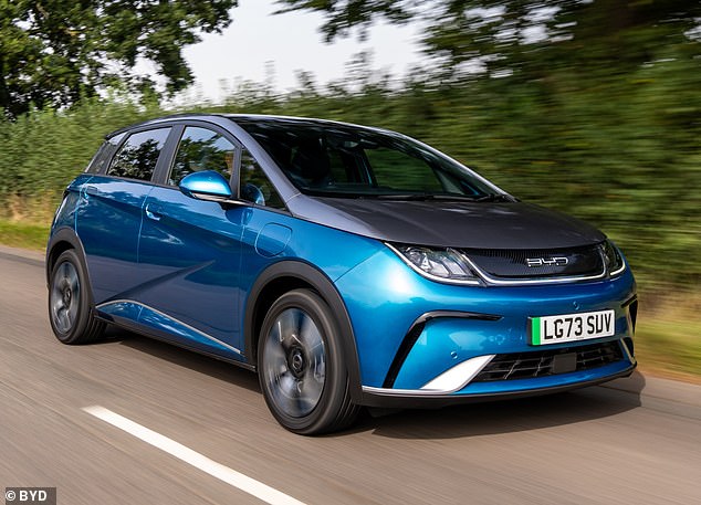 BYD has exploded worldwide, taking from Tesla as the world's biggest EV producer. It has a number of models now available in the UK, including this Dolphin EV which starts from around £26k