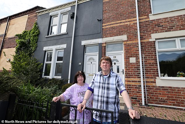 Among those refusing to sell up are Moira Bellingham, 65, and her brother Ray, 67, siblings who have lived in their home for 59 years