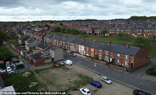 Under Durham council's masterplan, town hall officials also want to acquire 58 neighbouring homes in Fifth Street to build a new housing estate