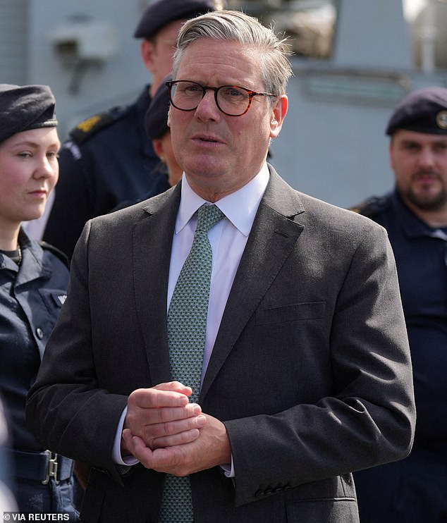 Responding to MailOnline's findings, a government spokeswoman said: 'We expect all providers to uphold the law and follow the clarity that the Supreme Court ruling provides.' Pictured: Prime Minister Sir Keir Starmer