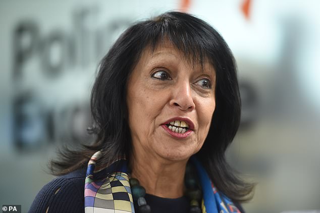 The chair of the EHRC Baroness Kishwer Falkner (pictured) said after the Supreme Court ruling that the NHS needed to change their guidance