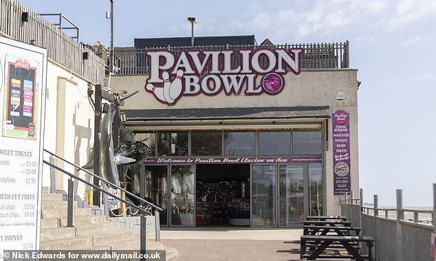 CLACTON: Pictured is a bowling alley on Clacton seafront