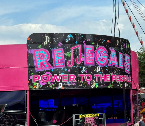 Rejegade ride sign: Power to the People