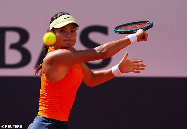 The Brit displayed superb versatility during the win, showcasing her range of strokes on clay