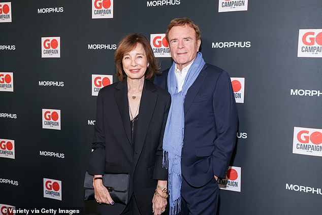 She embraced Scientology, which she credits with bringing clarity and balance to her life and marriage to producer/director Terry Jastrow, (Anne and Terry in 2023)
