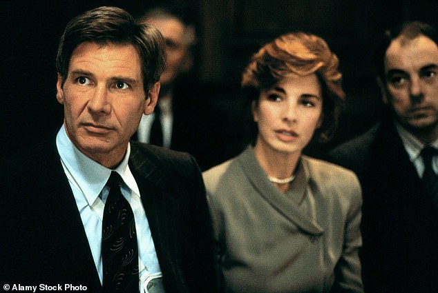 She went on to share the screen with Harrison Ford in Patriot Games