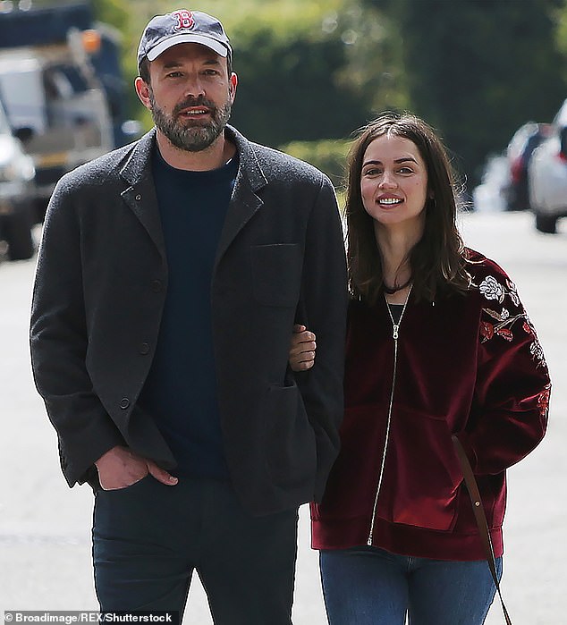 Affleck, 52, previously dated the Blonde actress, 37, for less than a year from March 2020 to January 2021; seen in March 2020