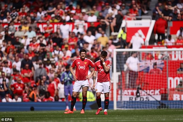 The Red Devils now sit 16th in the Premier League after losing 17 of 36 matches this season