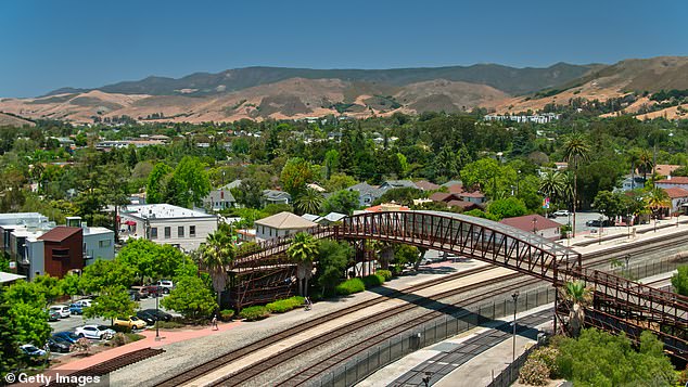 Grey's journey began when he left his hometown to attend the University of California, Santa Cruz - a two-hour drive that at the time was the furthest he'd ever traveled at that point (Pictured: San Luis Obispo, California)