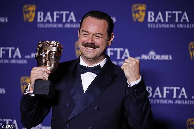 The actor, 47, won his first BAFTA for his role as Lee in Mr. Bigstuff against stiff competition from Bilal Hasna, Dylan Thomas-Smith, Nabhaan Rizwan, Oliver Savell and Phil Dunning