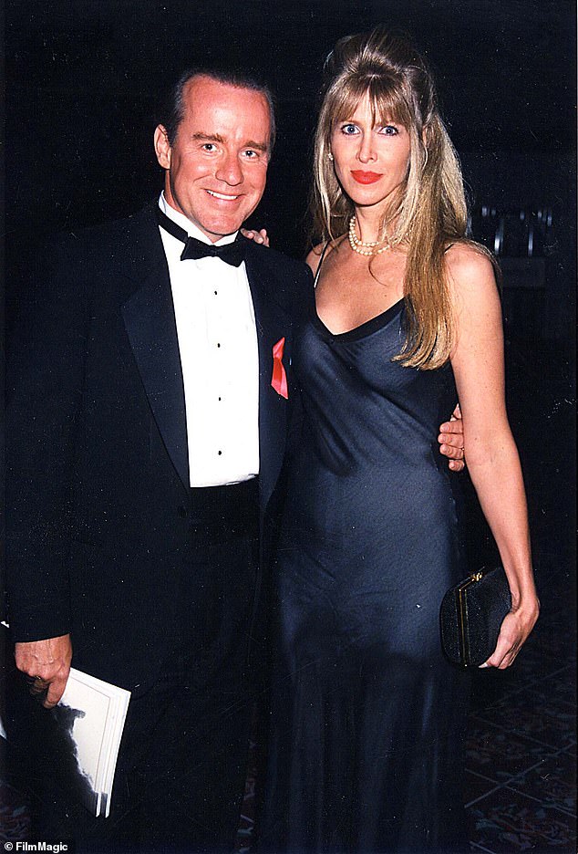 But behind the scenes, Hartman's life was not quite so rosy. Friends of the couple said their confrontations in their sometimes-troubled marriage were fuelled by Brynn's temper and her problems with drugs and alcohol - pictured months before their deaths in 1998