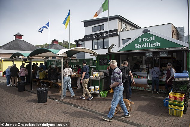 Oban welcomes visitors as its economy relies on tourism but it is a double-edged sword for residents who face the impacts