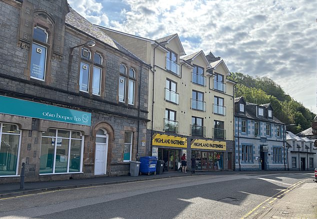 In an effort to cash in, out of towners have been snapping up local properties and turning them into holiday homes with 224 registered second homes in the area and over 1,000 AirBnBs (Pictured: properties believed to be holiday lets)