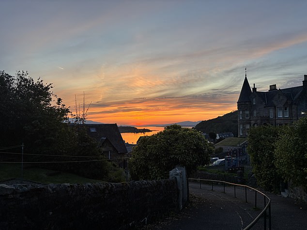 Mr MacGillivray is a big fan of tourists and 'loves' seeing them flood in to his 'beautiful town' from March and April when the Easter school holidays begin