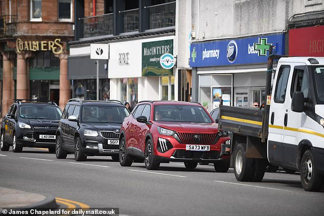 'We need a big multi-storey car park because parking and traffic is a terrible issue,' Mr MacGillivray said