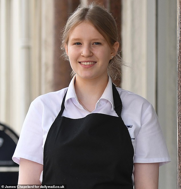 Kenzi Healy, 17, who works in George Street Chip Shop and has lived in Oban all her life, said there isn't much of a nightlife scene and the evenings are 'pretty chilled'