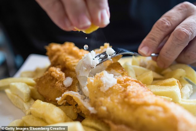 Earlier this year, bosses warned Mr Miliband's Net Zero drive may kill off fish and chip shops across the country (file image)