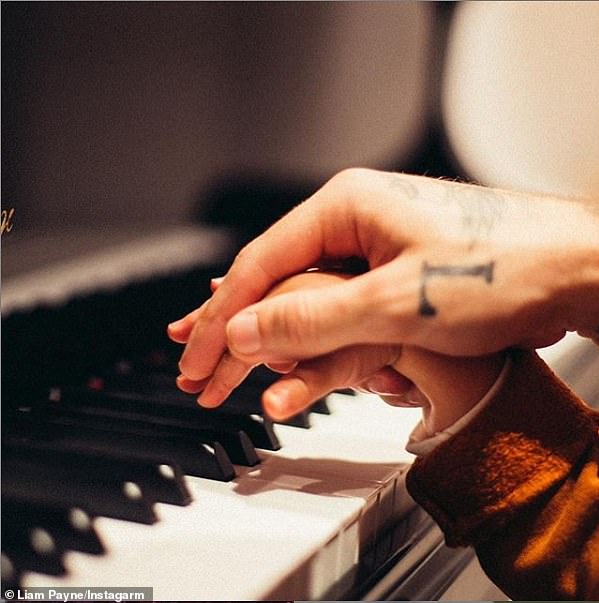 Liam Payne once shared a touching photo of himself teaching Bear to play the piano, captioned 'Twinkle twinkle hand in hand'