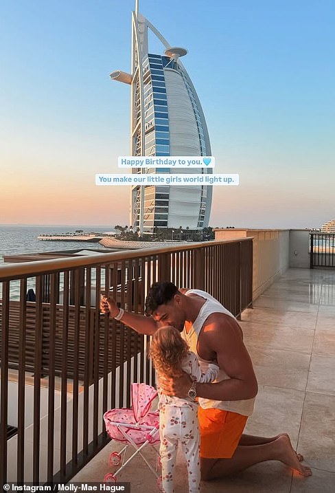 Earlier this week Molly confirmed her reunion with Tommy as she shared a gushing birthday tribute to him on Wednesday