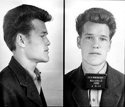 Hopkins served time on the island from 1955 to 1958 for kidnapping and robbery