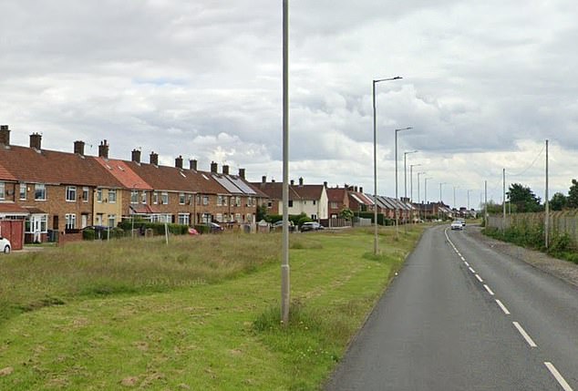 A general view of the area around John Lennon Airport in the south of Liverpool