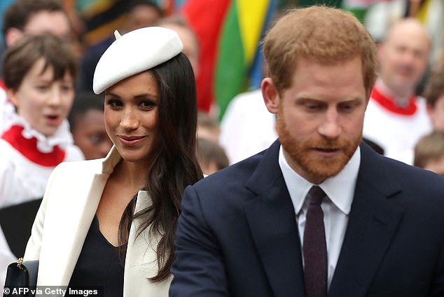 Markle Jr. has been highly critical of his half sister, Meghan Markle, in the past. She is pictured here with her husband, Prince Harry