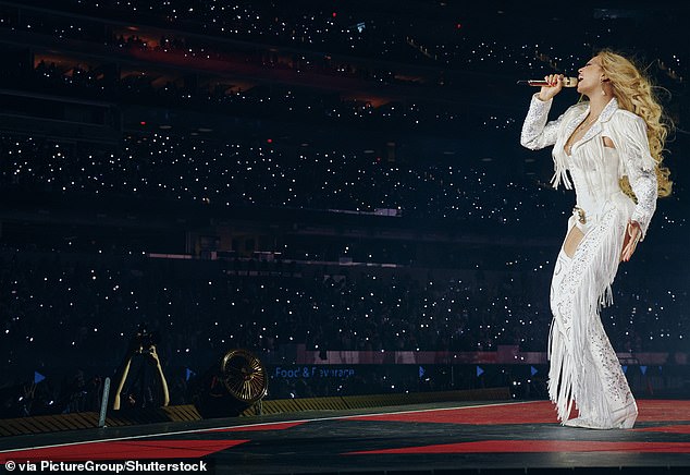 Speaking exclusively to DailyMail.com, an inside source maintained that resellers ¿ individuals or businesses that scoop up mass amounts of concert tickets and resell them to fans for exorbitant prices ¿ are largely to blame for limited attendance; seen May 9