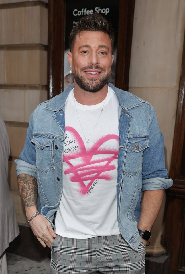 Duncan James at the Hairspray press night.