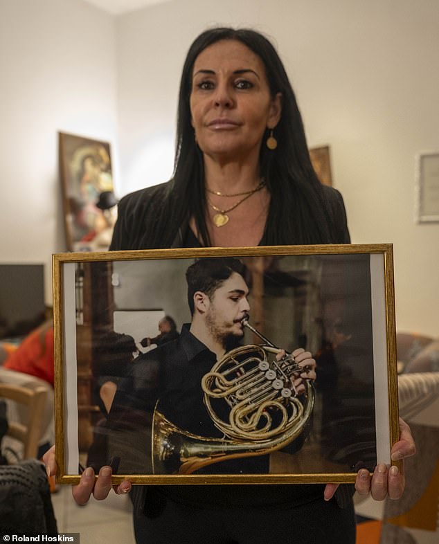 Daniela Di Maggio's 24-year-old son Giovanbattista, a brilliant French horn player, was murdered in another pathetically pointless spat, this time over the parking of a motorbike