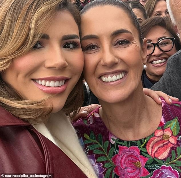 The revocation of Pilar Avila and her husband's visa comes amid President Donald Trump's war of words with Mexican President Claudia Sheinbaum - the head of Pilar Avila and Torres' party