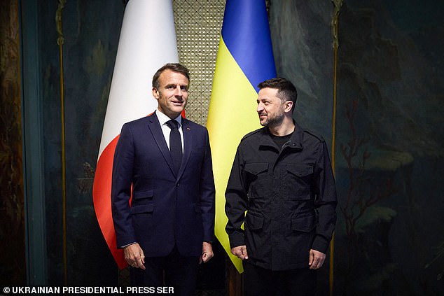 It comes after the European leaders visited Zelensky in Kyiv over the weekend and put pressure on Putin to agree to a ceasefire