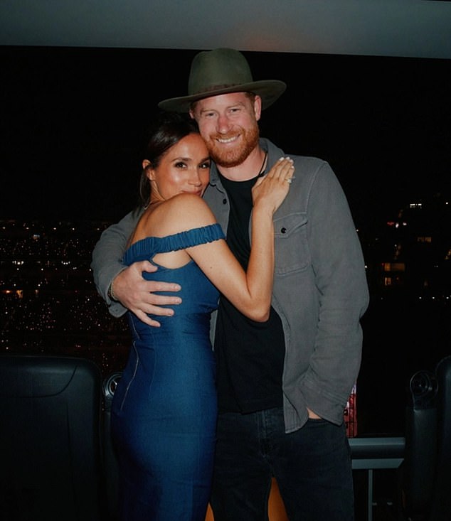 Meghan Markle and Prince Harry were last night spotted enjoying the fifth night of Beyoncé¿s Cowboy Carter Tour in California
