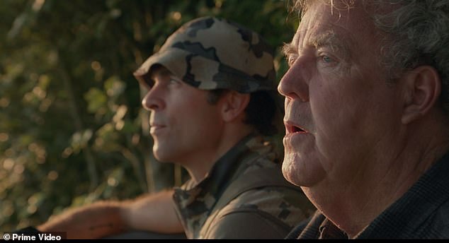 Clarkson with Harry's childhood friend High van Cutsem on the show. William will become the second person close to Prince Harry to join Clarkson at Diddly Squat Farm after Hugh