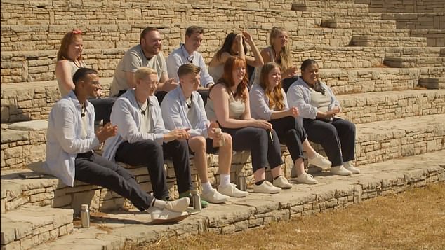 Contestants on Virgin Island